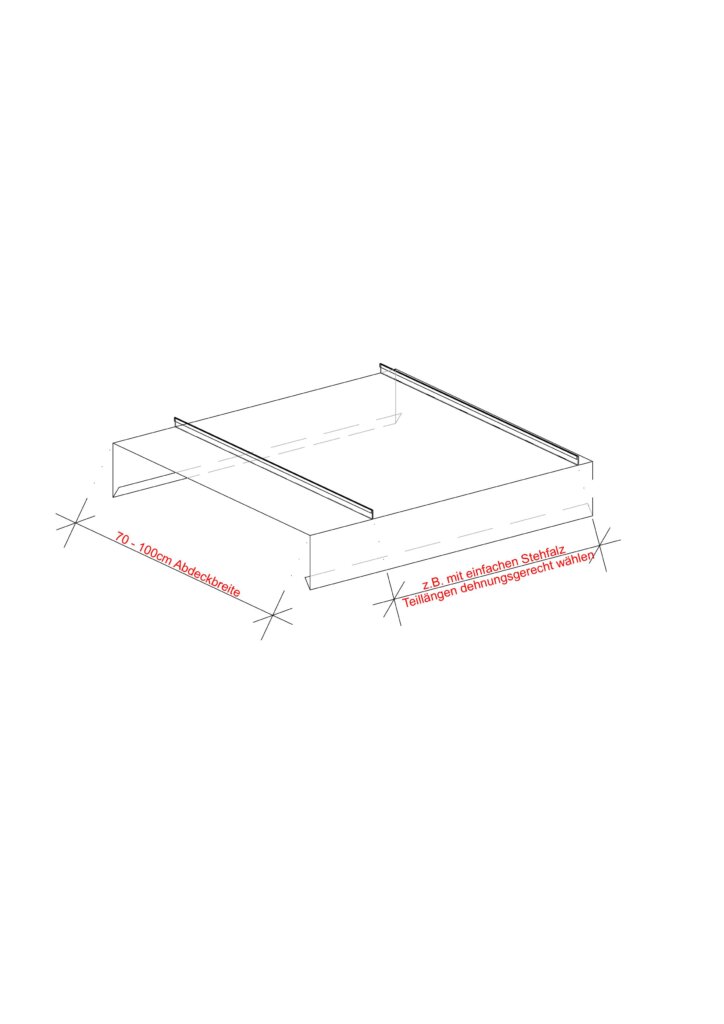 Höhenverstellbares Podest mit 70-100cm Abdeckbreite und flexiblen Teillängen zur rechnungsgerechten Wandmontage